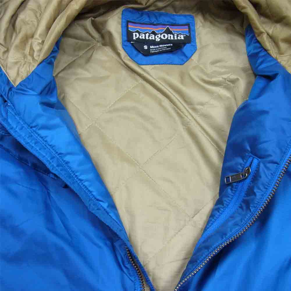 patagonia パタゴニア 12AW 28515 Stoss Hoody プリマロフト 中綿 フード ジャケット ブルー系 S【中古】