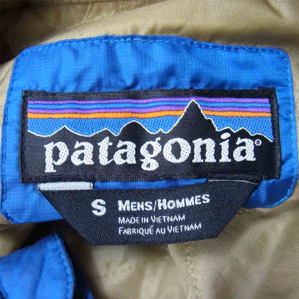 patagonia パタゴニア 12AW 28515 Stoss Hoody プリマロフト 中綿 フード ジャケット ブルー系 S【中古】