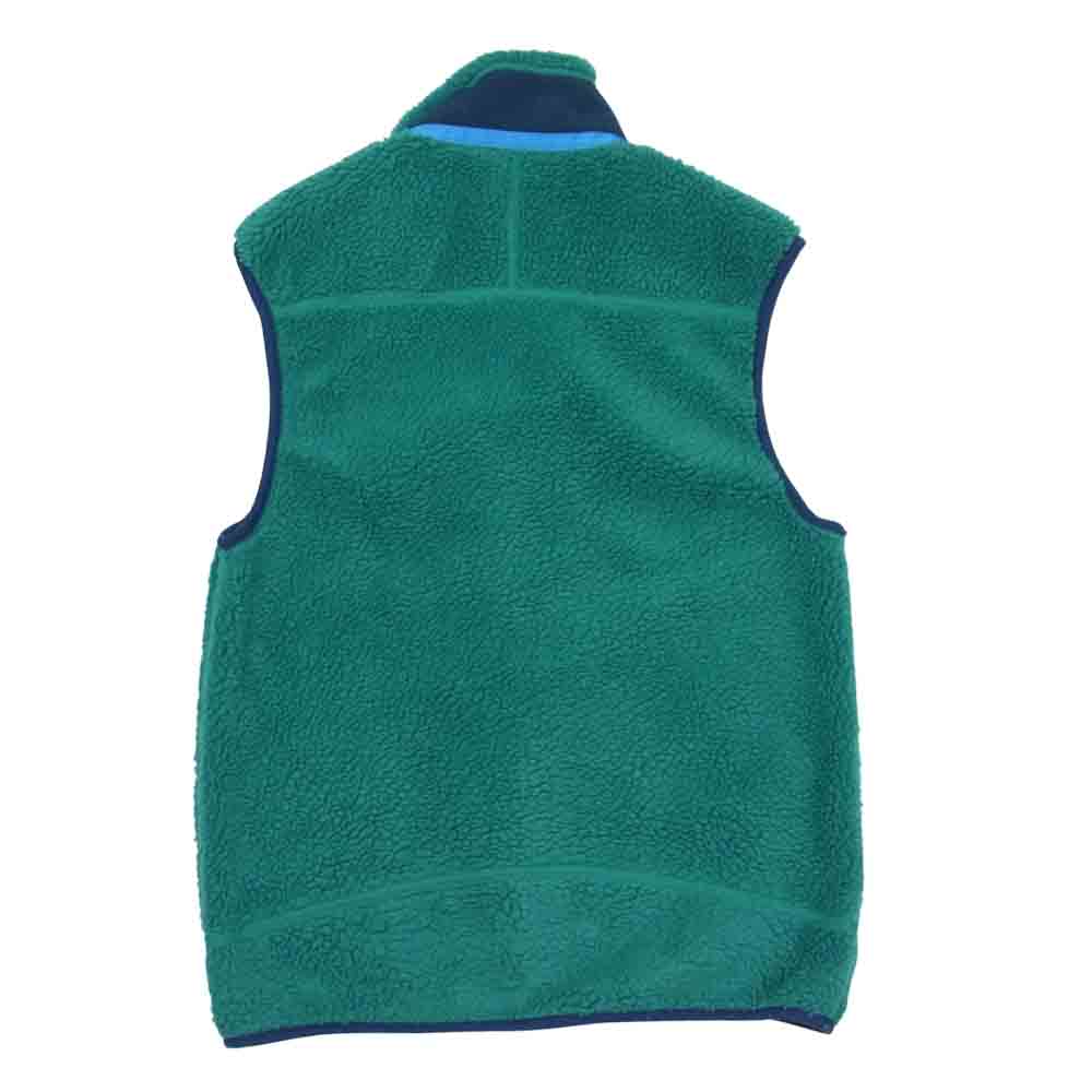 patagonia パタゴニア 12AW 23047 Classic Retro-X Vest クラシック レトロX フリース ベスト グリーン系 S【中古】