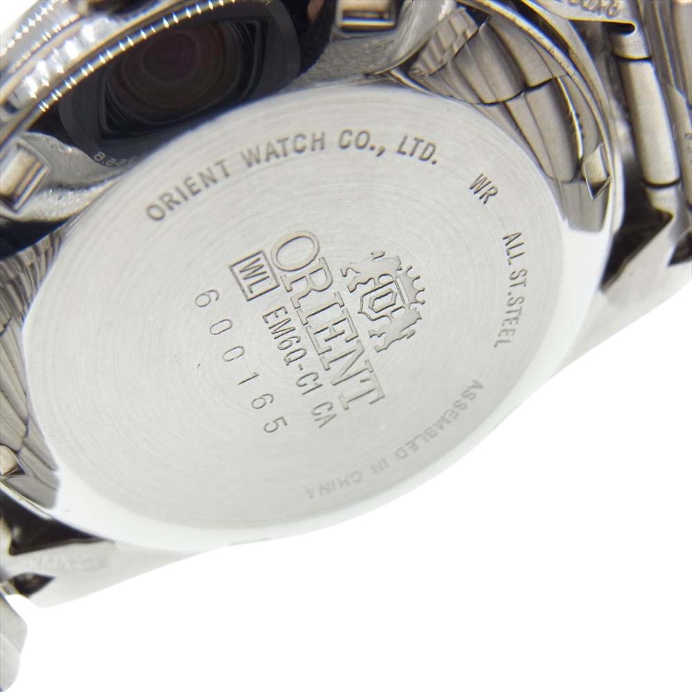 ORIENT オリエント EM60-C1 CA 自動巻き 腕時計 シルバー系【中古】