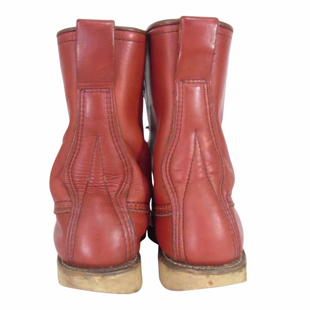 RED WING レッドウィング 90s 半円犬タグ 877 8" CLASSIC MOC 8インチ クラシック モックトゥ ブーツ ブラウン系 7 1/2【中古】