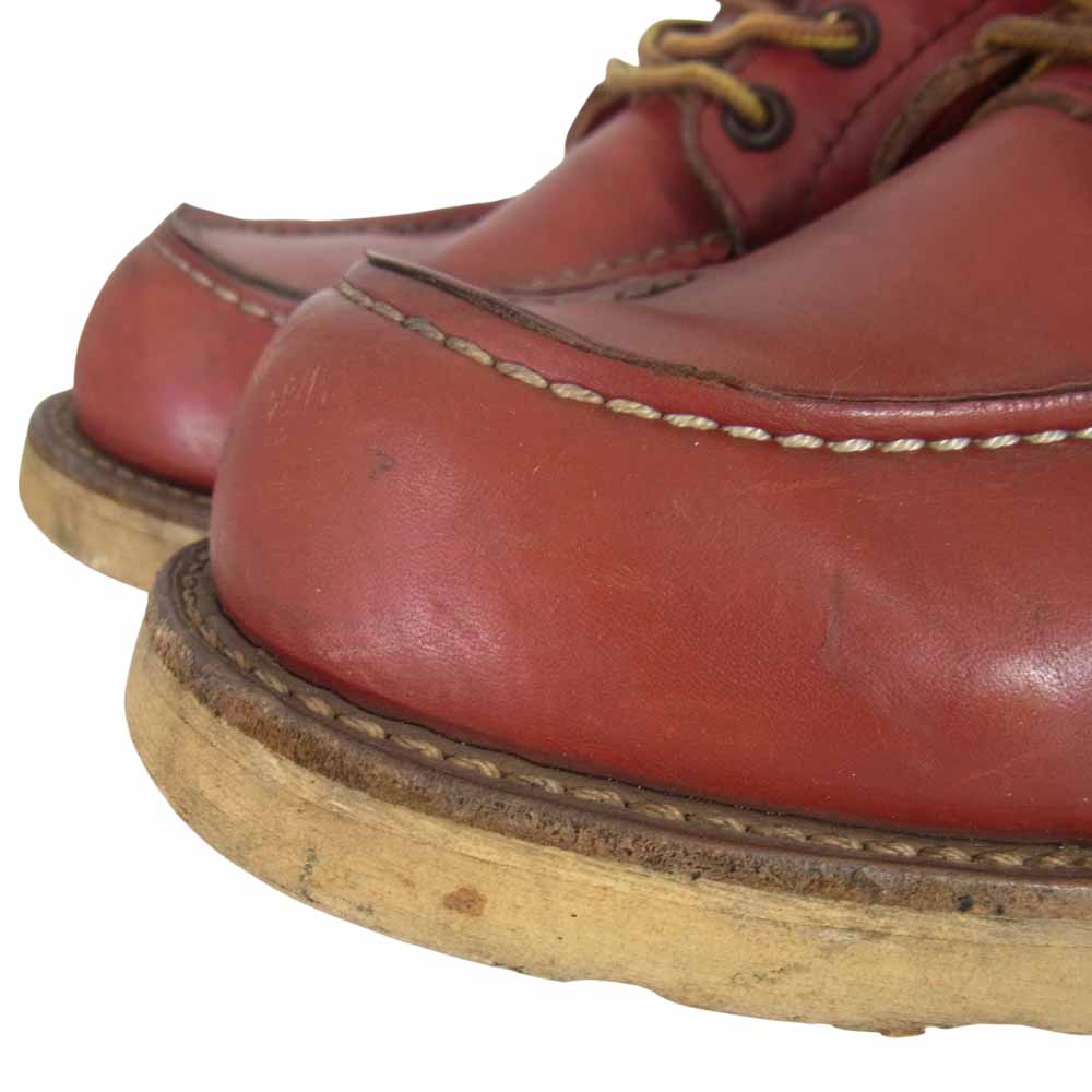 RED WING レッドウィング 90s 半円犬タグ 877 8" CLASSIC MOC 8インチ クラシック モックトゥ ブーツ ブラウン系 7 1/2【中古】