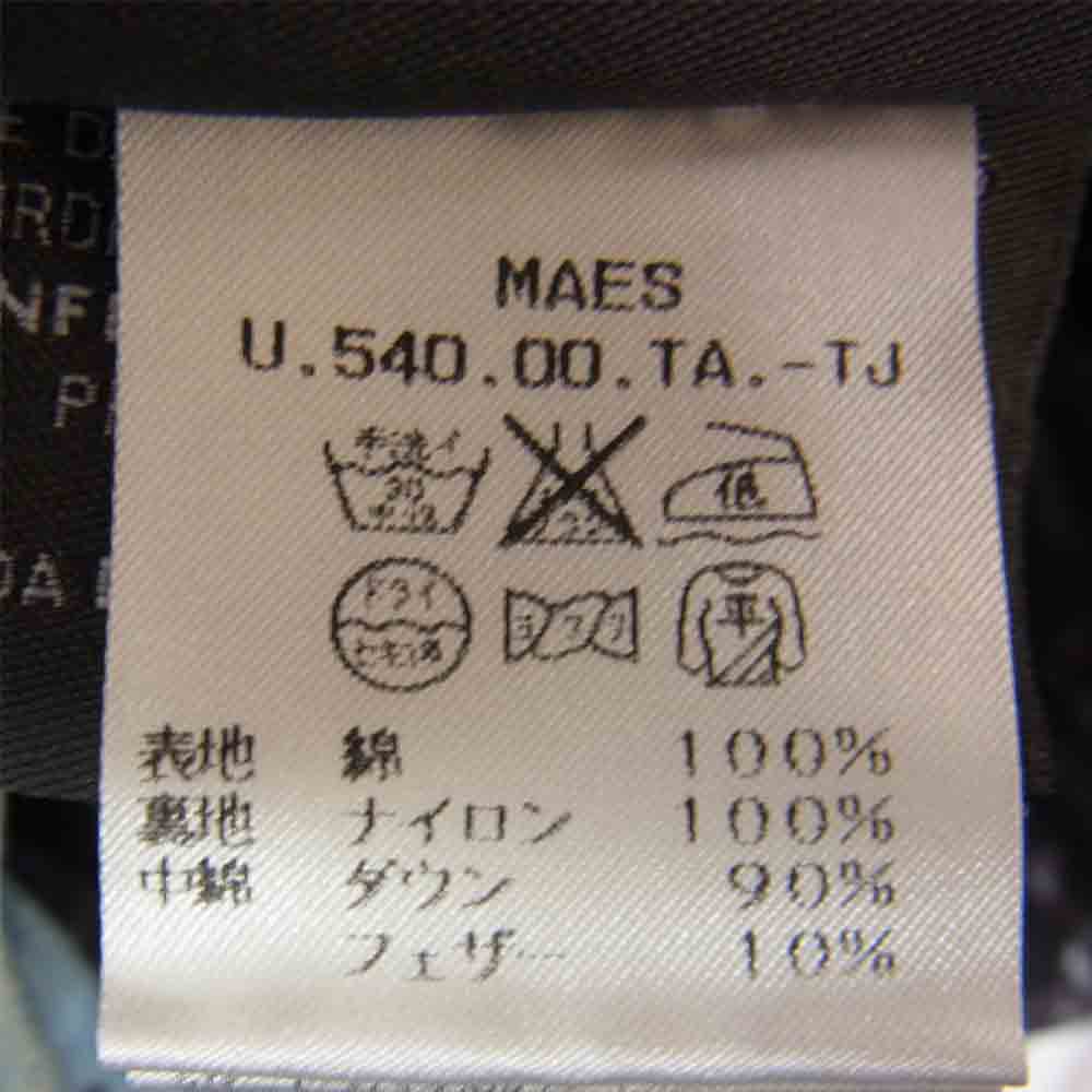 DUVETICA デュベティカ 国内正規品 MAES ダウンライニング デニム シャツ インディゴブルー系 46【中古】