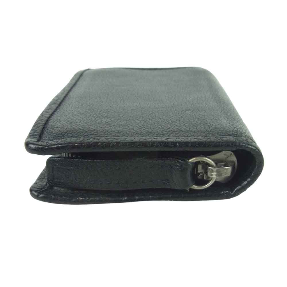 土屋鞄製造所 アルマス ファスナー キーケース ブラック系【中古