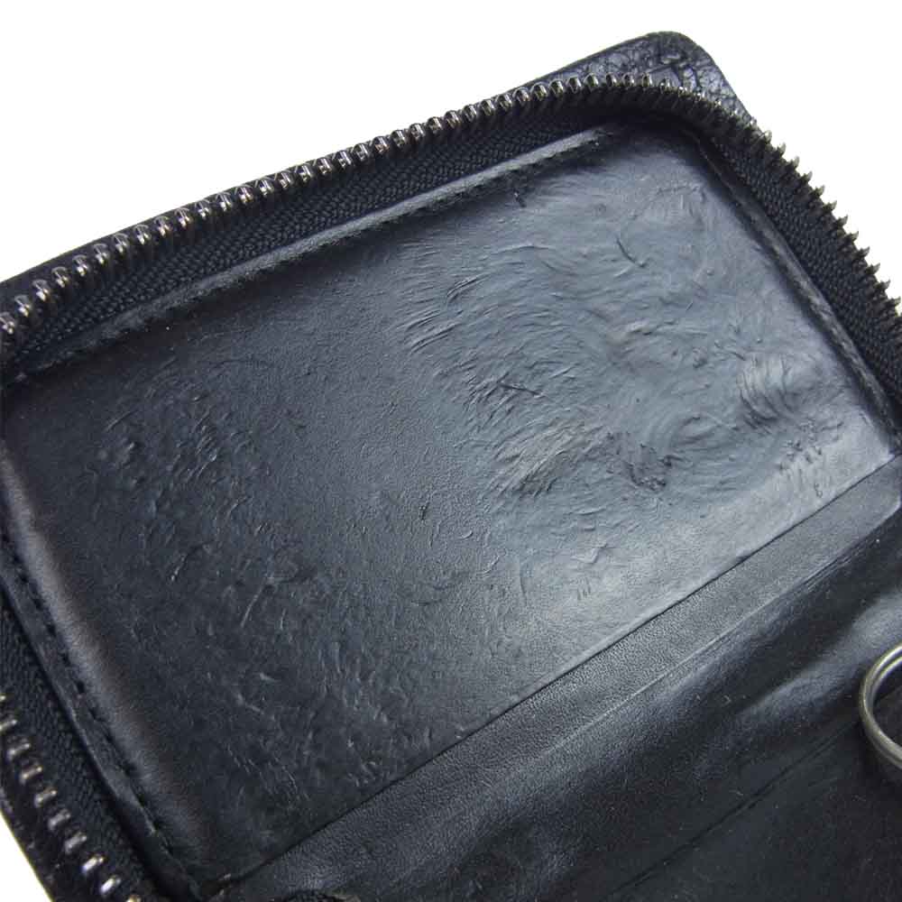 土屋鞄製造所 アルマス ファスナー キーケース ブラック系【中古