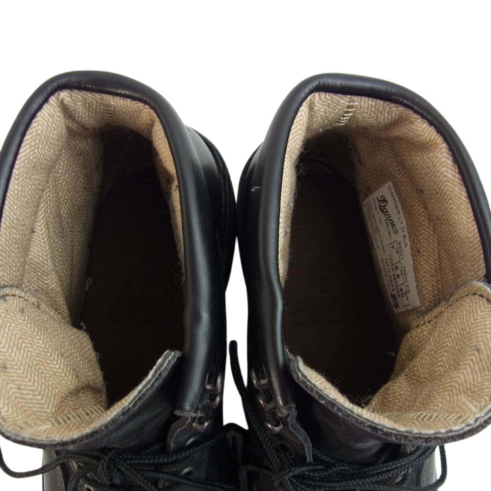 Danner ダナー 33221 DANNER LT ⅲ ダナーライト ゴアテックス トレッキング ブーツ ブラック系 US7【中古】