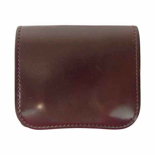WILDSWANS ワイルドスワンズ パーム シェルコードバン ミニウォレット  ブラウン系【中古】