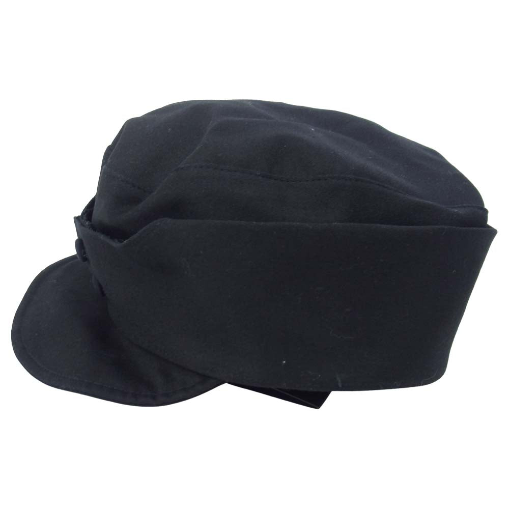 BLACK SIGN ブラックサイン BSFC-17902B Moleskin Storm King Cap モールスキン ストーム キング キャップ ブラック系 L【新古品】【未使用】【中古】