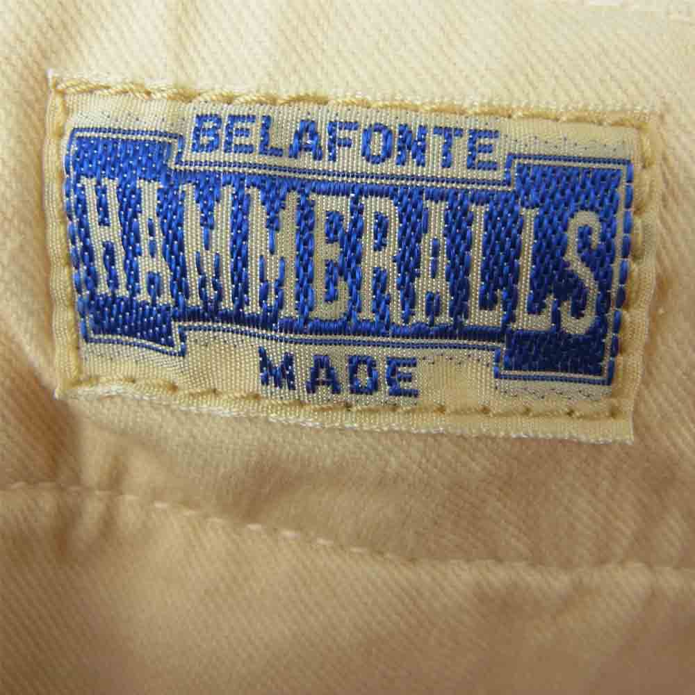 BELAFONTE ベラフォンテ RAGTIME HERRINGBONE TROUSERS ヘリンボーン トラウザーズ  ホワイト系 XL【中古】