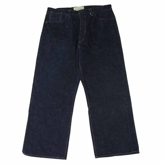 BLACK SIGN ブラックサイン 15oz Vocalion Waist Overalls デニム パンツ インディゴブルー系 38【美品】【中古】
