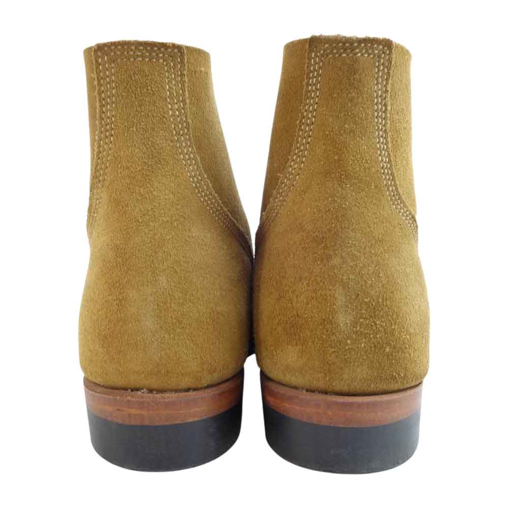 RRL ダブルアールエル USA製 ラフアウト スエード ミリタリー サービス ブーツ ブラウン系 9D【美品】【中古】