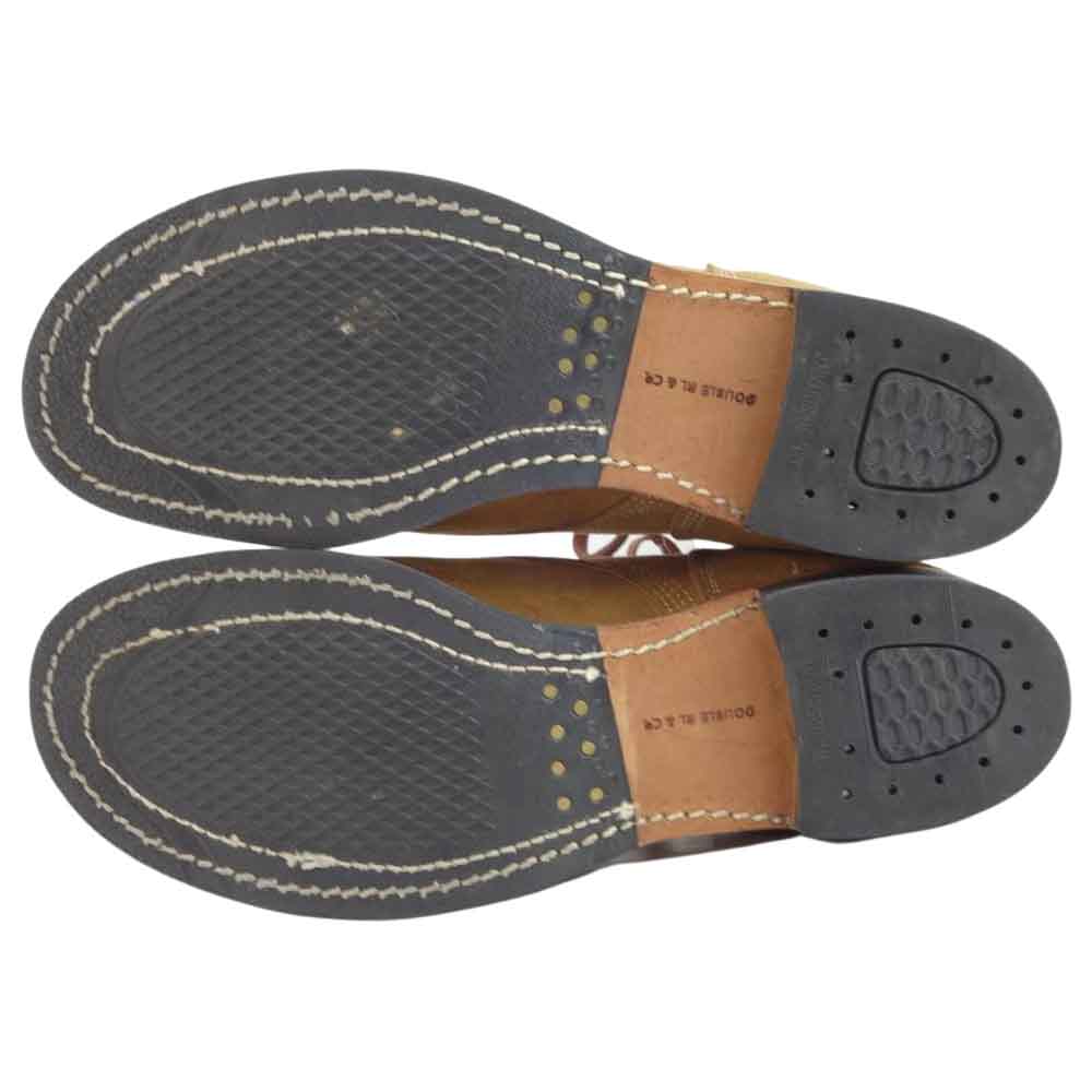RRL ダブルアールエル USA製 ラフアウト スエード ミリタリー サービス ブーツ ブラウン系 9D【美品】【中古】