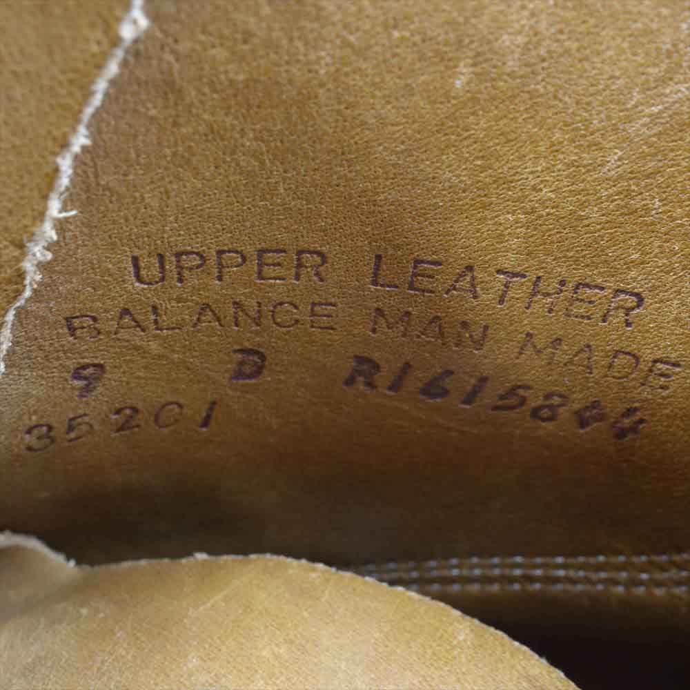 RRL ダブルアールエル USA製 ラフアウト スエード ミリタリー サービス ブーツ ブラウン系 9D【美品】【中古】