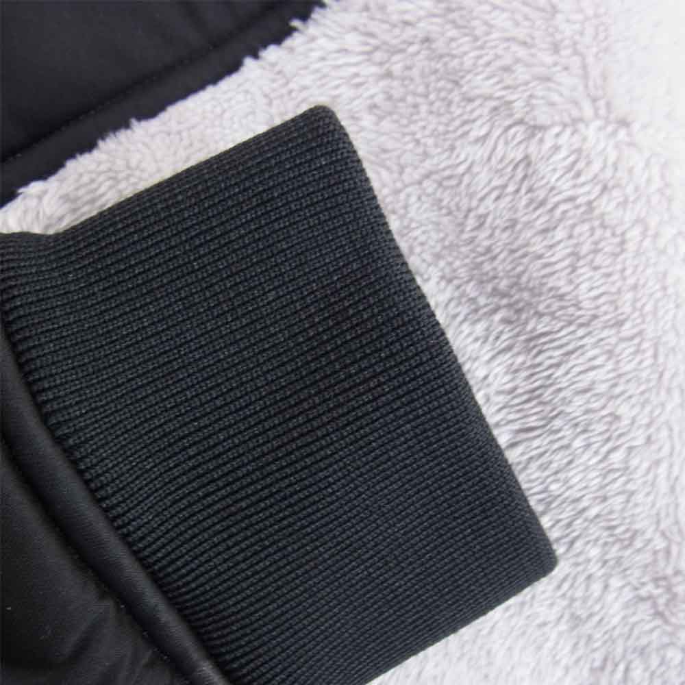 AKM エイケイエム LUXE163 BLACK SENSE ZIP UP STAND JACKET ボア ブルゾン ジャケット グレー系 XL【中古】