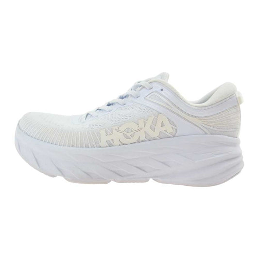 HOKA ONE ONE ホカ オネオネ BONDI 7 ボンダイ スニーカー ホワイト系 27.5cm【中古】