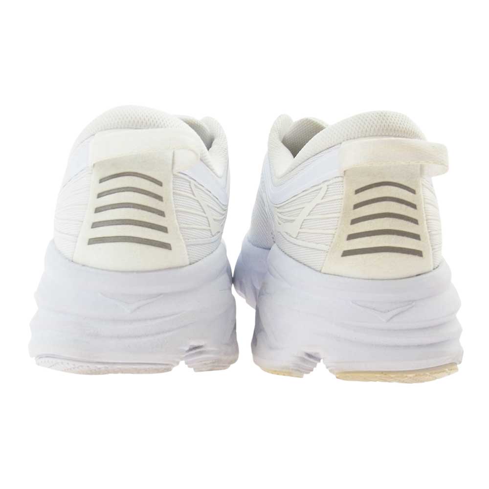 HOKA ONE ONE ホカ オネオネ BONDI 7 ボンダイ スニーカー ホワイト系 27.5cm【中古】