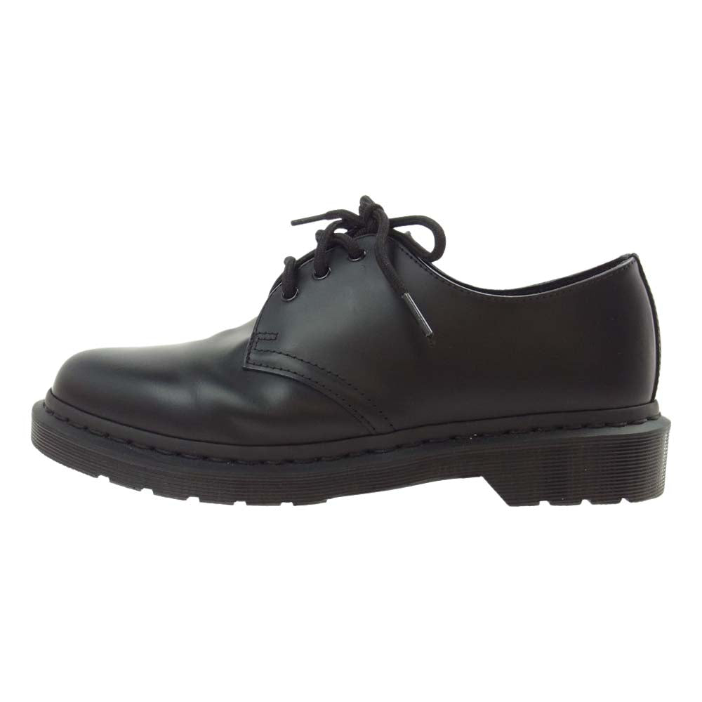 Dr.Martens ドクターマーチン 14345001 3EYELET SHOE ホール レザー シューズ ブラック系 UK7【極上美品】【中古】