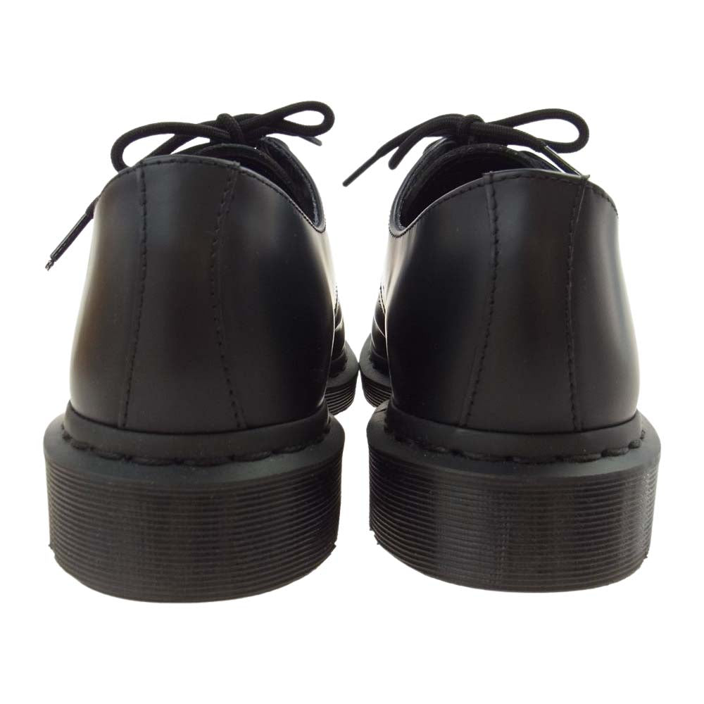 Dr.Martens ドクターマーチン 14345001 3EYELET SHOE ホール レザー シューズ ブラック系 UK7【極上美品】【中古】