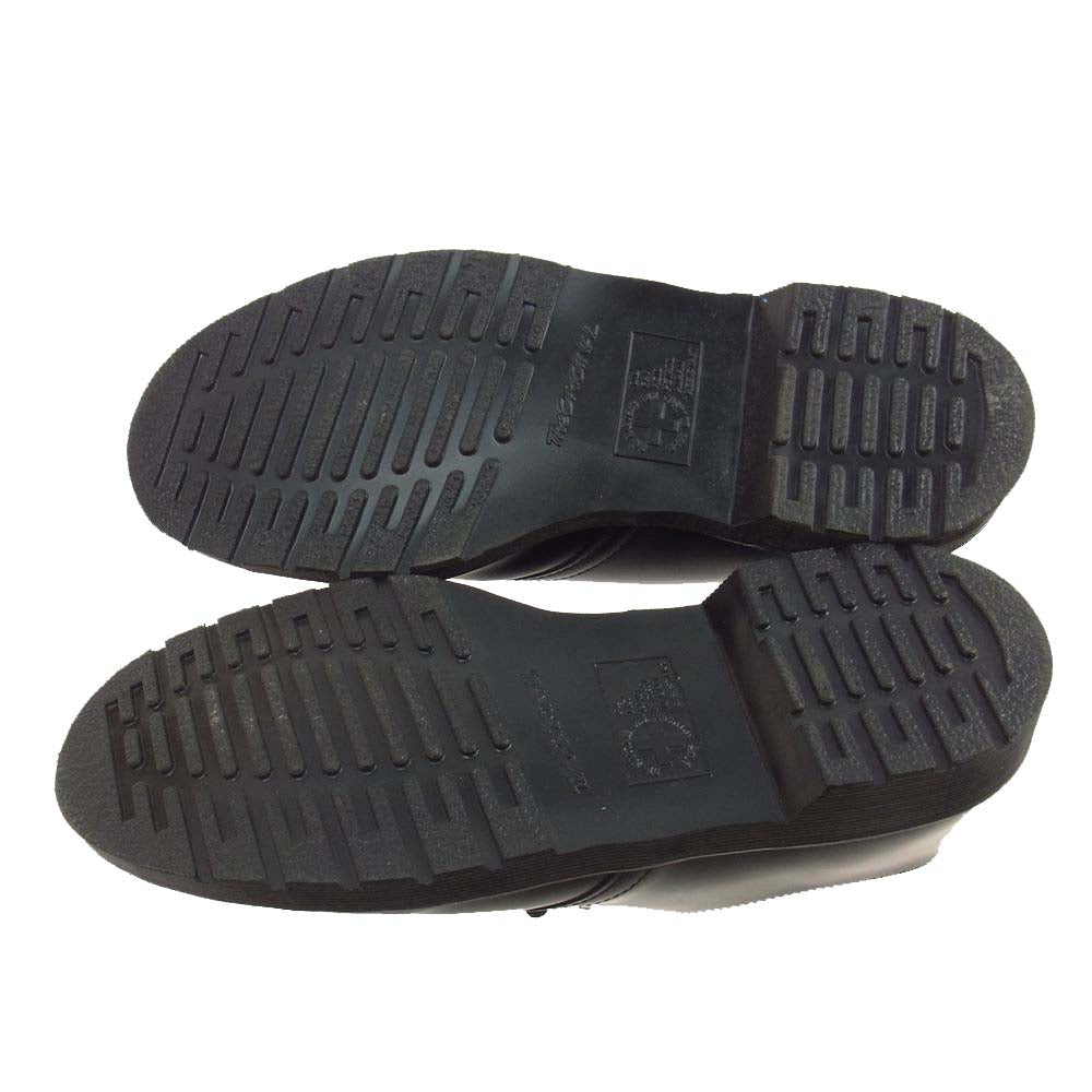 Dr.Martens ドクターマーチン 14345001 3EYELET SHOE ホール レザー シューズ ブラック系 UK7【極上美品】【中古】