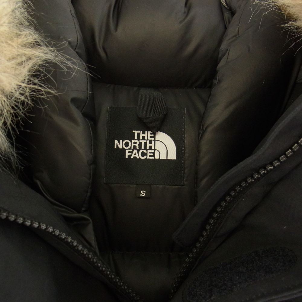 THE NORTH FACE ノースフェイス ND92238 ANTARCTICA PARKA アンタークティカ パーカ フーディ ダウン ジャケット ブラック系 S【美品】【中古】