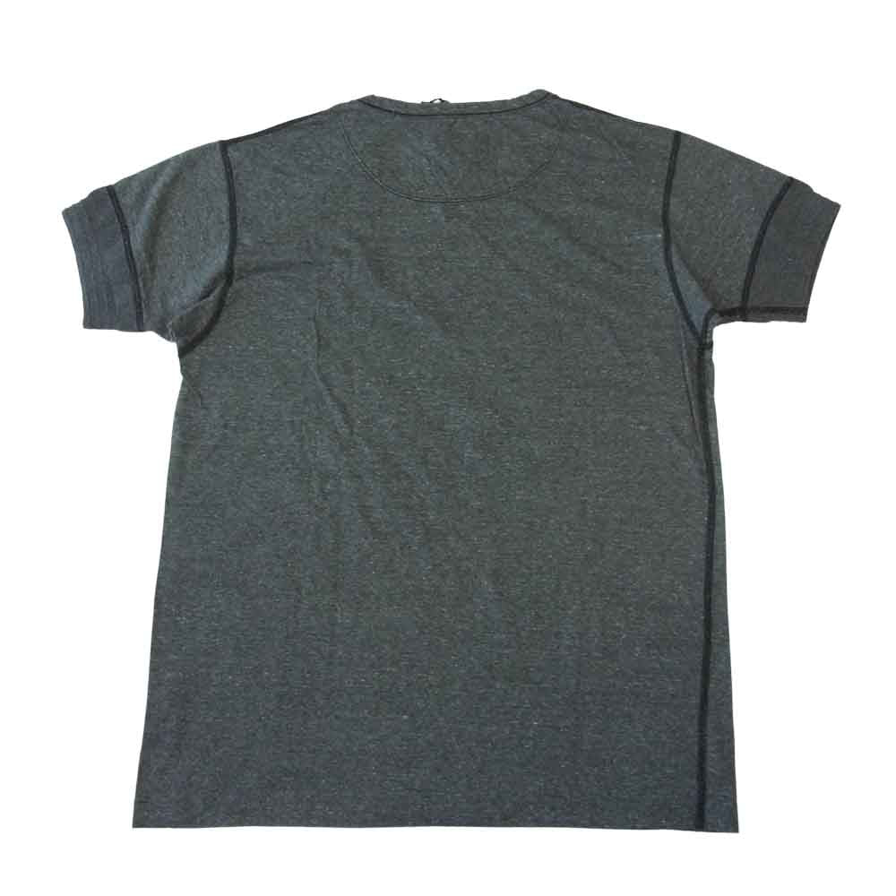 BLACK SIGN ブラックサイン BSSN-16309B V-Neck Tee Vネック Tシャツ グレー系 42【新古品】【未使用】【中古】