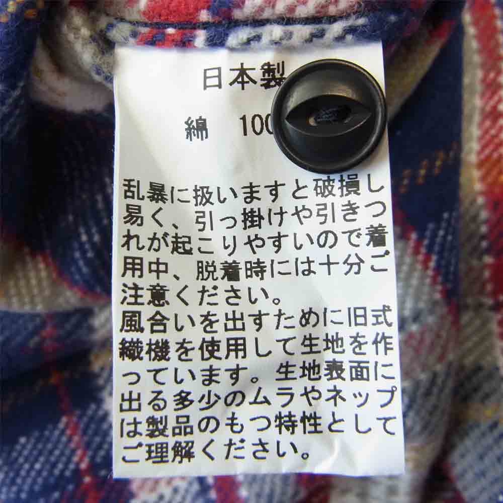 ウエス 501951 WEAR WELL ヘビー ネル チェック シャツ マルチカラー系 4【新古品】【未使用】【中古】