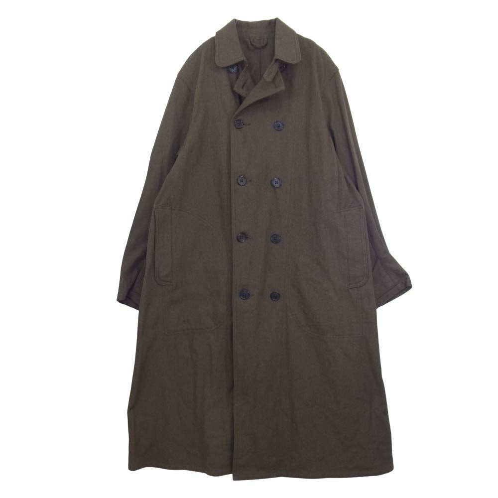 BLACK SIGN ブラックサイン BARBARY CLOTH COMMANDER COAT バーバリー クロス コマンダー コート  カーキ系 サイズ表記無【中古】