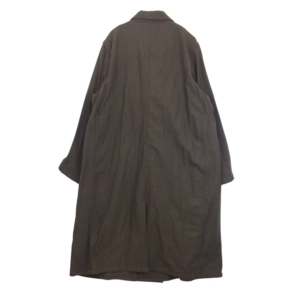 BLACK SIGN ブラックサイン BARBARY CLOTH COMMANDER COAT バーバリー クロス コマンダー コート  カーキ系 サイズ表記無【中古】