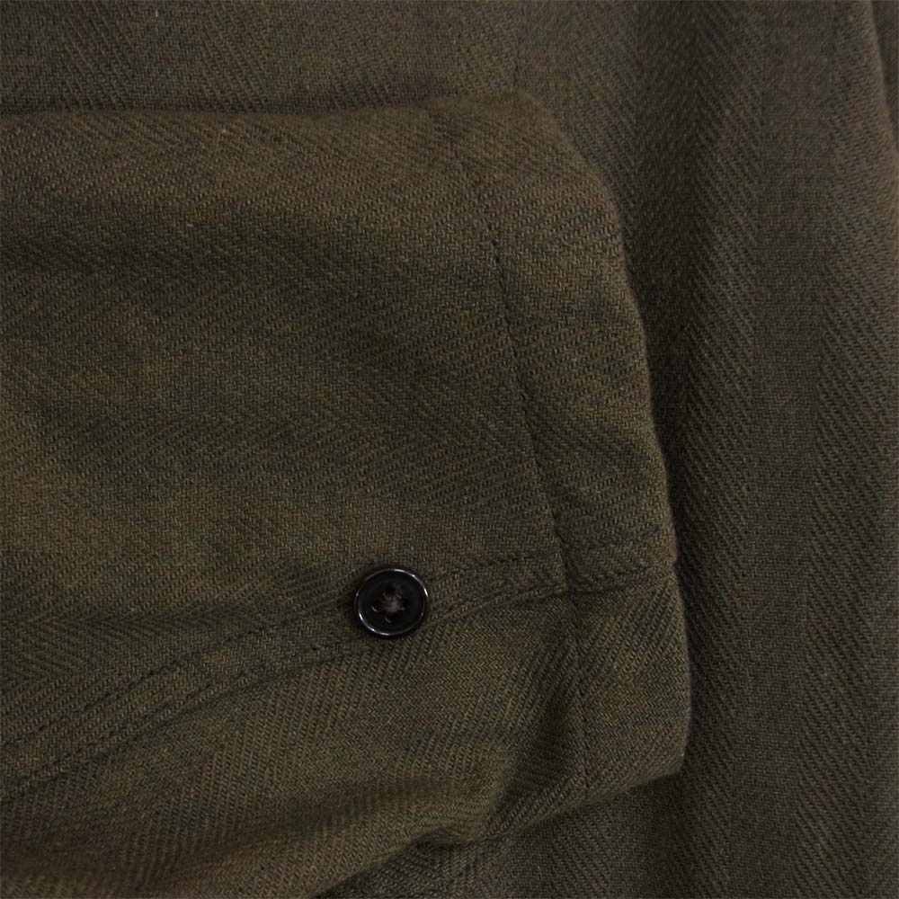 BLACK SIGN ブラックサイン BARBARY CLOTH COMMANDER COAT バーバリー クロス コマンダー コート  カーキ系 サイズ表記無【中古】