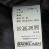 ISAMUKATAYAMA BACKLASH イサムカタヤマバックラッシュ 1498-02 JAPANESE CALF LEATHER JAKET ジャパンカーフ 製品染め レザー シングル ライダース ジャケット ネイビー系 S 1【中古】