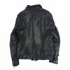 ISAMUKATAYAMA BACKLASH イサムカタヤマバックラッシュ 1498-02 JAPANESE CALF LEATHER JAKET ジャパンカーフ 製品染め レザー シングル ライダース ジャケット ブラック系 M 2【中古】