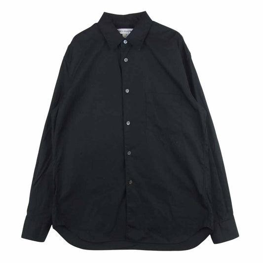 COMME des GARCONS コムデギャルソン CDGS2PL 20SS CLASSIC FIT SHIRT クラシック フィット 長袖 シャツ ブラック系 XS【中古】
