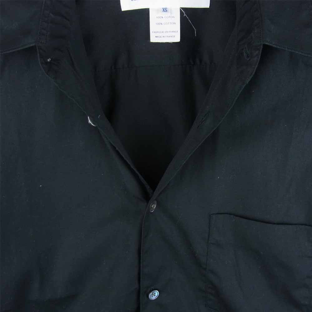 COMME des GARCONS コムデギャルソン CDGS2PL 20SS CLASSIC FIT SHIRT クラシック フィット 長袖 シャツ ブラック系 XS【中古】