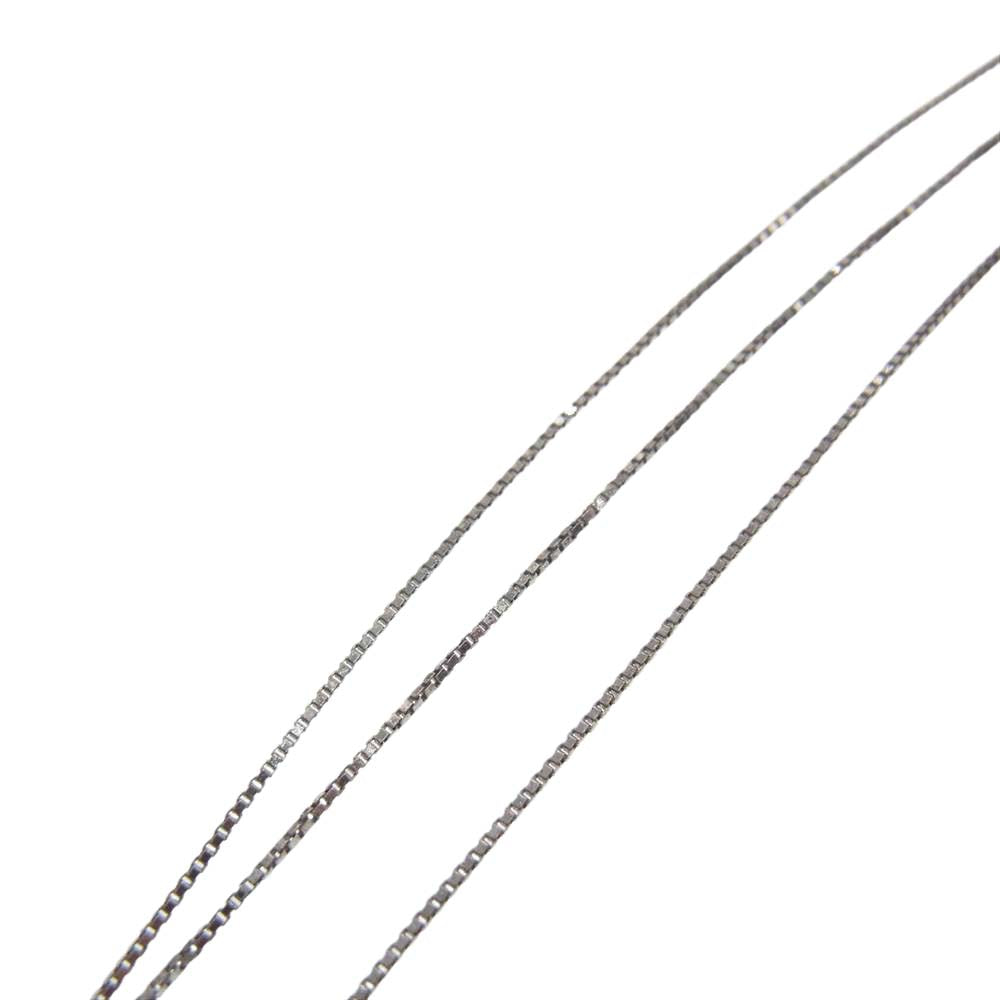 BOTTEGAVENETA ボッテガヴェネタ Silver Triple Strand Necklace 574827-V5070 3連  シルバー ネックレス シルバー系【中古】