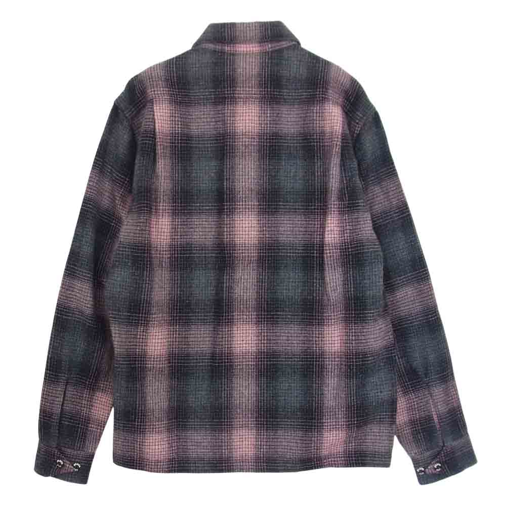 ブラックトップモーターサイクル オンブレ シャツ チェック シャツ ピンク系 S【中古】