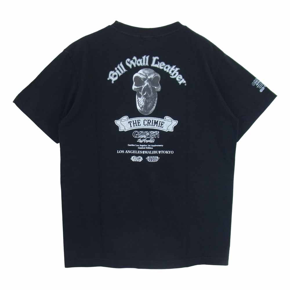 CRIMIE クライミー × Bill Wall Leather ビル ウォール レザー Tシャツ ブラック系 S【中古】