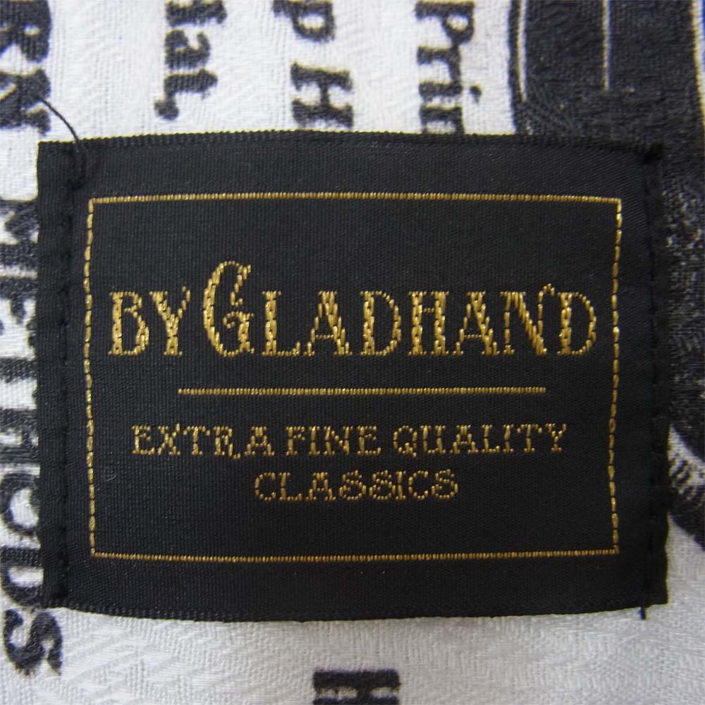 BY GLADHAND バイグラッドハンド BYGH-15-AW-13 HATTER-SHIRTS ハッター シャツ オフホワイト系 S【中古】