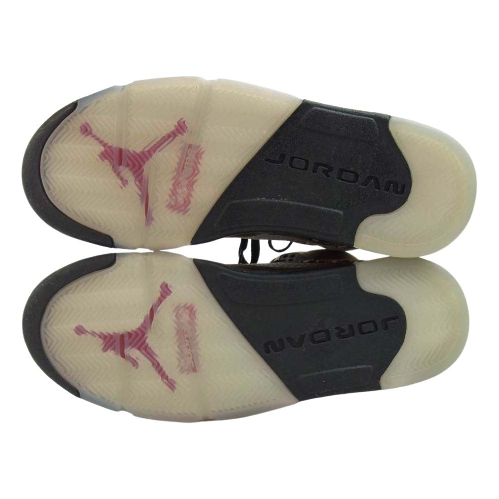 Supreme シュプリーム 15AW 824371-201 x Nike Air Jordan 5 Retro ナイキ エアジョーダン5 カモフラージュ マルチカラー系 カモフラ 28.5cm【中古】