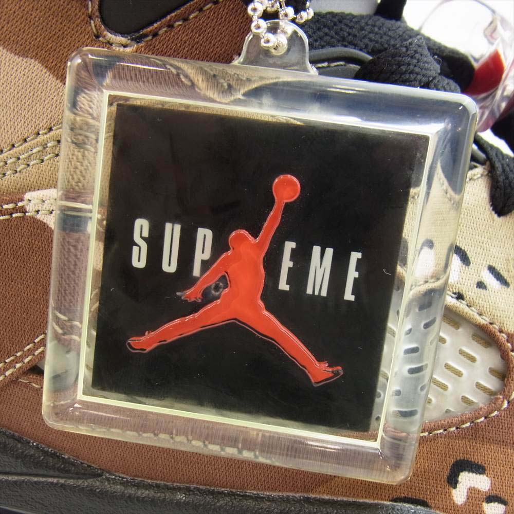 Supreme シュプリーム 15AW 824371-201 x Nike Air Jordan 5 Retro ナイキ エアジョーダン5 カモフラージュ マルチカラー系 カモフラ 28.5cm【中古】