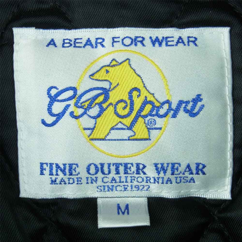 Golden Bear ゴールデンベア GKL-5690 メルトン ウール スタジアム ジャケット スタジャン グリーン系 M【中古】