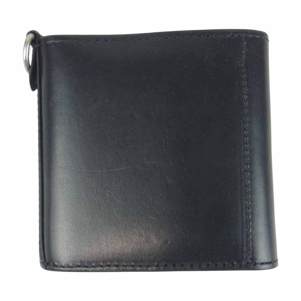 BACKDROP バックドロップ THE WONDER LUST 3FOLD WALLET 3ホールド ウォレット 財布 ブラック系【中古】