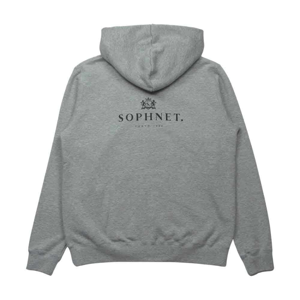 SOPHNET. ソフネット SOPH-210095 SUNSPEL ZIP UP SWEAT HOODIE サンスペル ジップ アップ スウェット フーディー パーカー グレー系 M【新古品】【未使用】【中古】