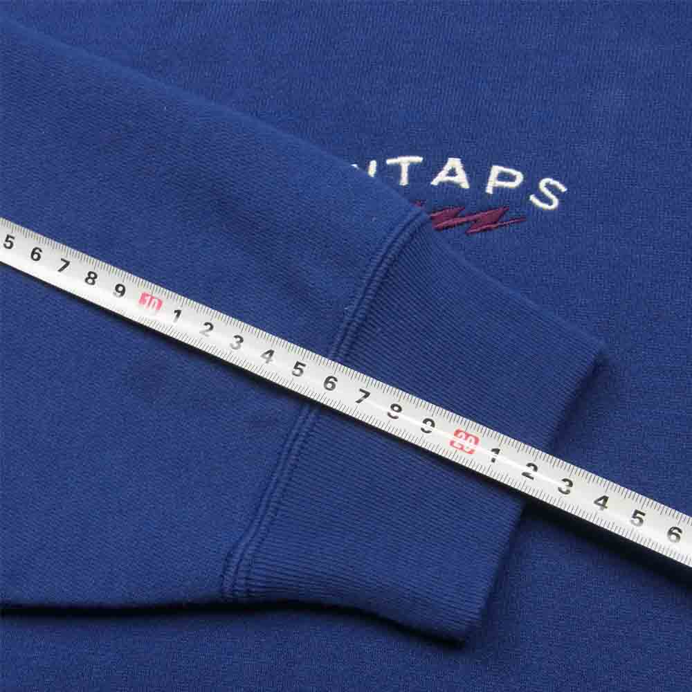 WTAPS ダブルタップス 212ATDT-CSM20 THOR HOODED COPO プルオーバー フーディー パーカー ブルー系 03【中古】
