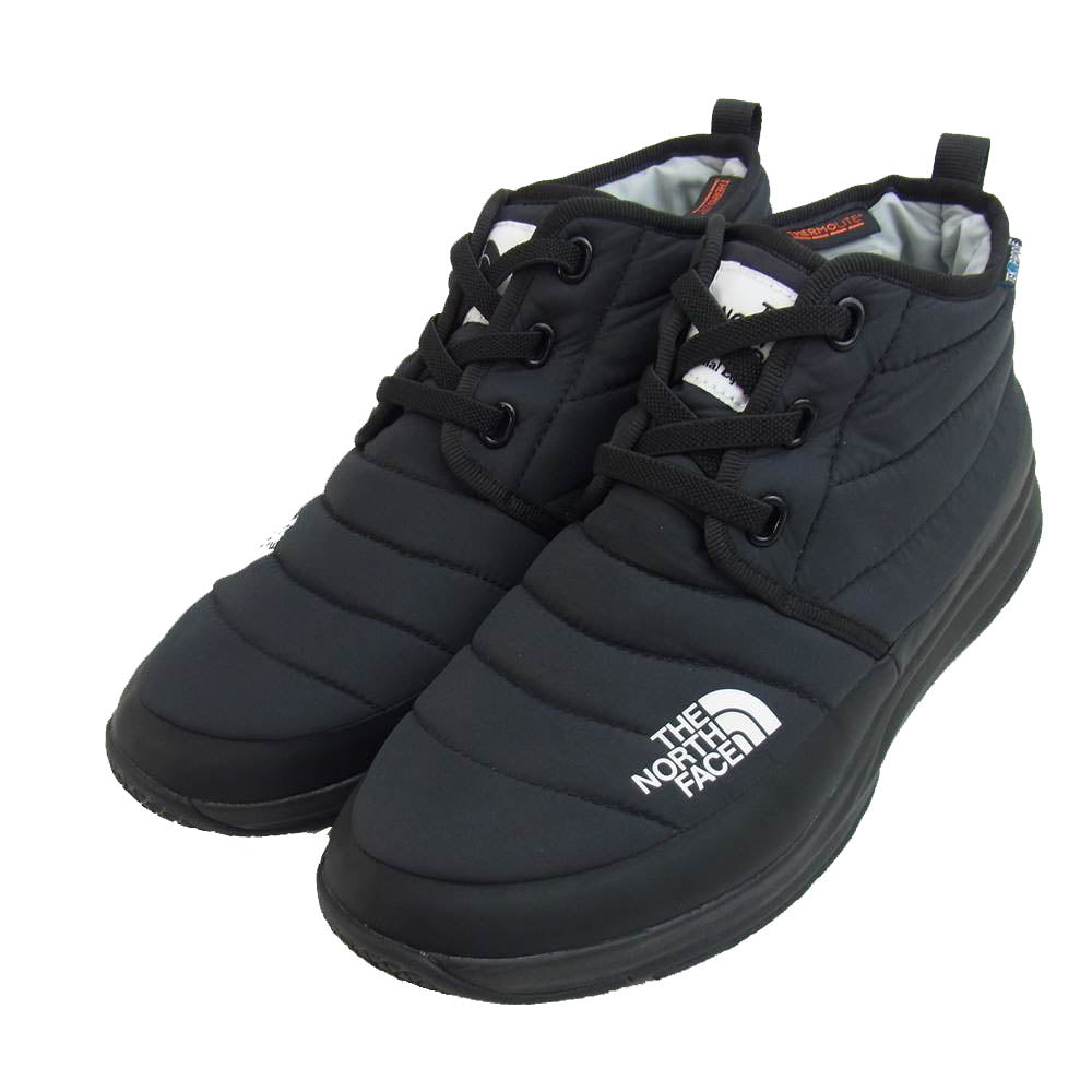 THE NORTH FACE ノースフェイス NF51886 NSE Traction Lite Chukka WP III ヌプシトラクション ライトチャッカ ブラック系 27cm【美品】【中古】