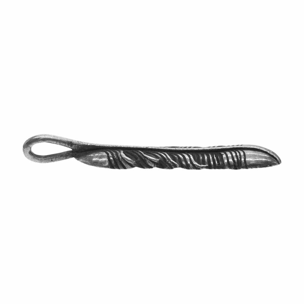 CATALONIA カタロニア フェザー ペンダント トップ 小【中古】