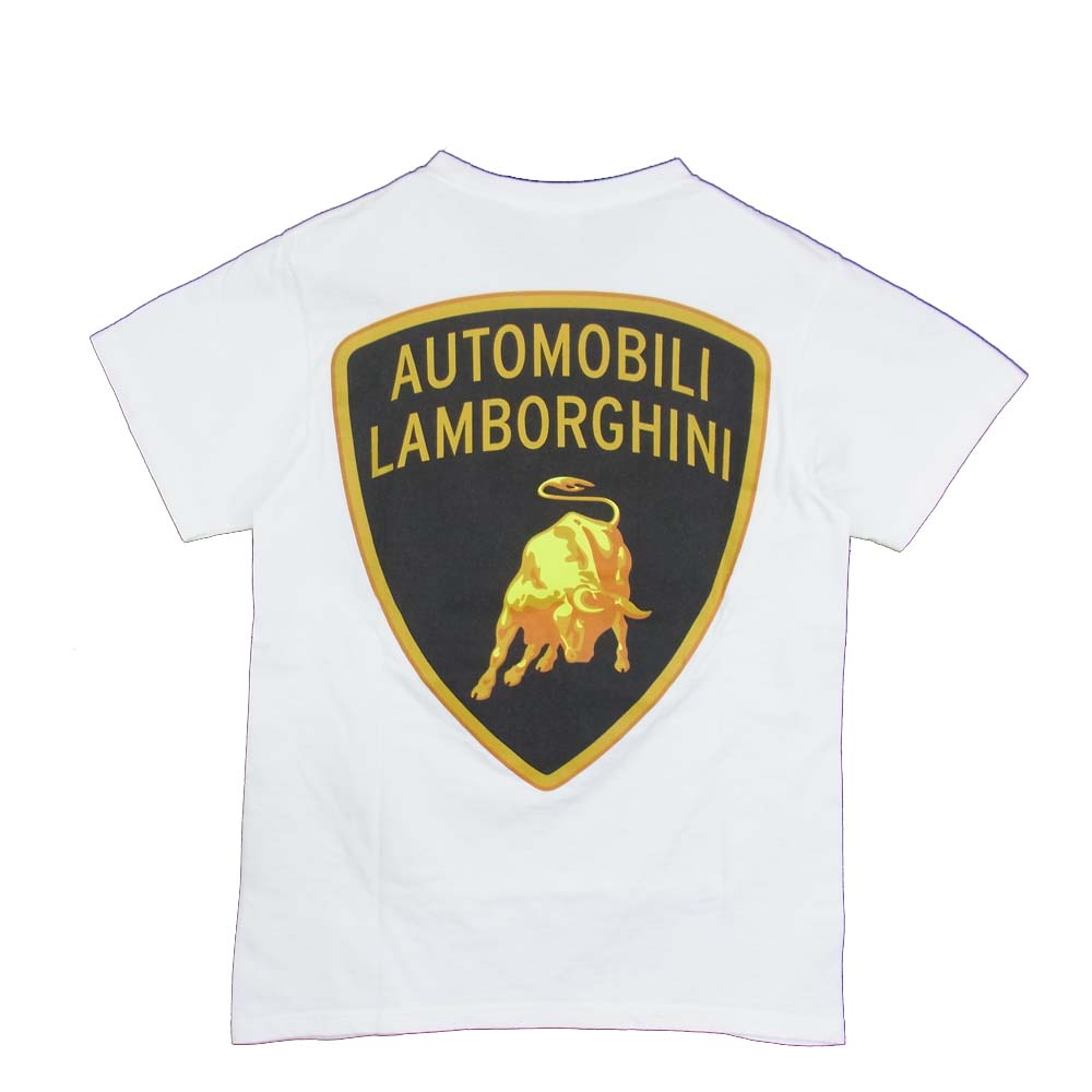 Supreme シュプリーム 20SS Automobill Lomborghini Tee ランボルギーニ 半袖 Tシャツ ホワイト系 S【中古】