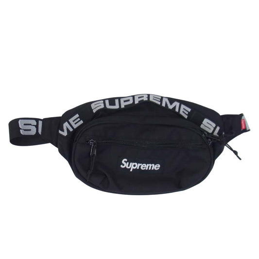 Supreme シュプリーム 18SS Waist Bag ウェスト バッグ ブラック系【中古】