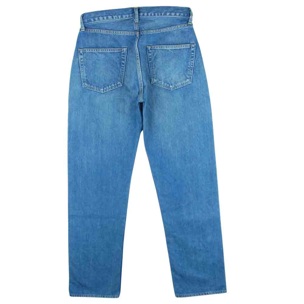 シオタ PTM-1STB-NIMBL SUVIN COTTON DENIM 本藍 スビン コットン 13.5oz ストレート デニム パンツ インディゴブルー系 31【美品】【中古】