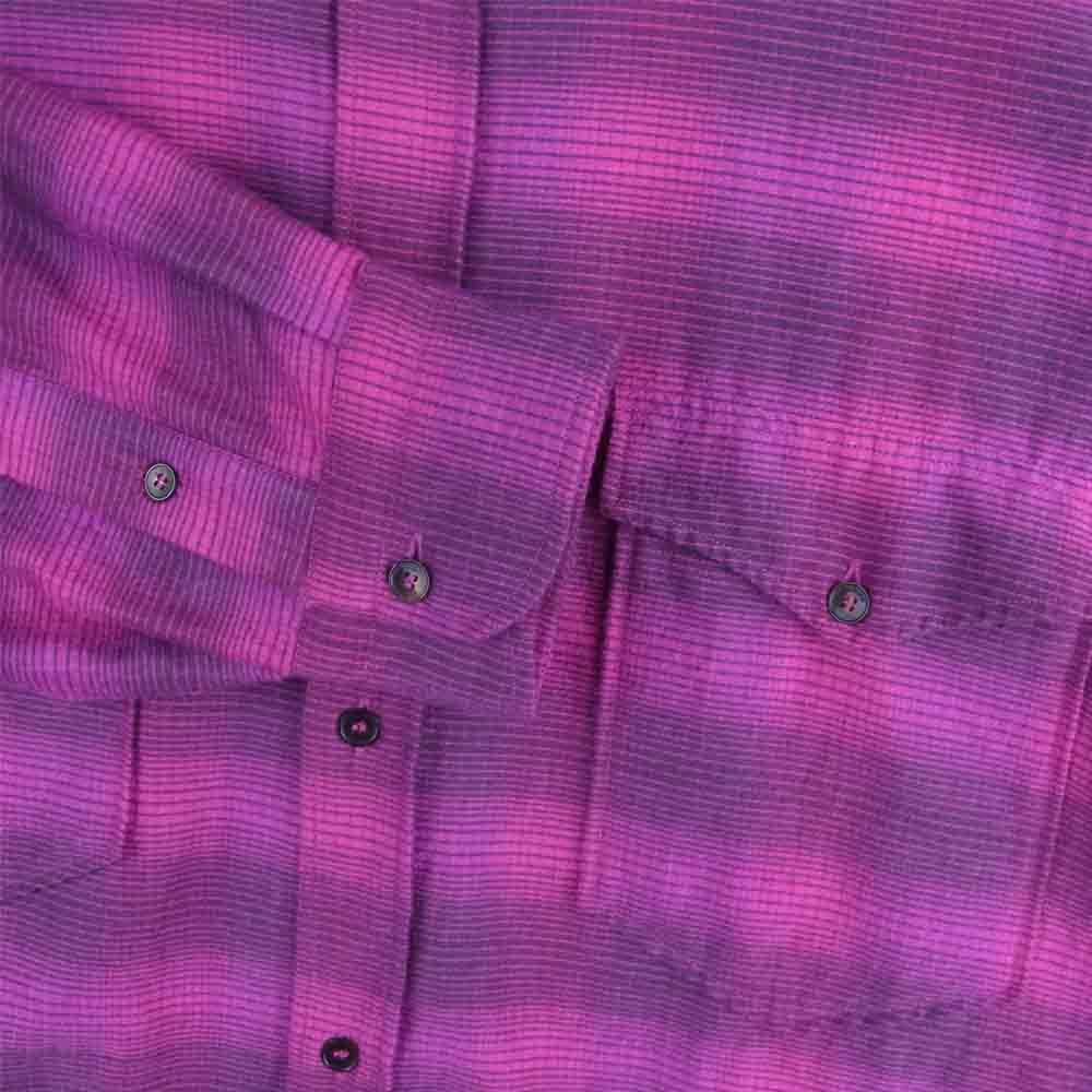 COMOLI コモリ 21AW U03-02010 WOOL WORK SHIRT シルク混 チェック