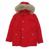 WOOLRICH ウールリッチ WOCPS2880 ARCTIC PARKA アークティックパーカ レッド系 USA　XS【美品】【中古】